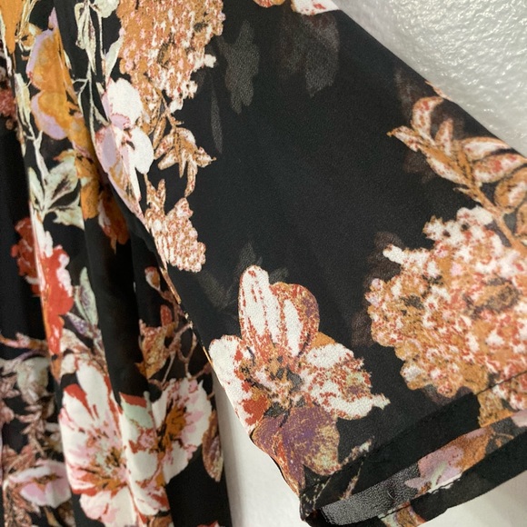 Xhilaration Kimono/Coverup Short Sleeve Size Large - Picture 5 of 11